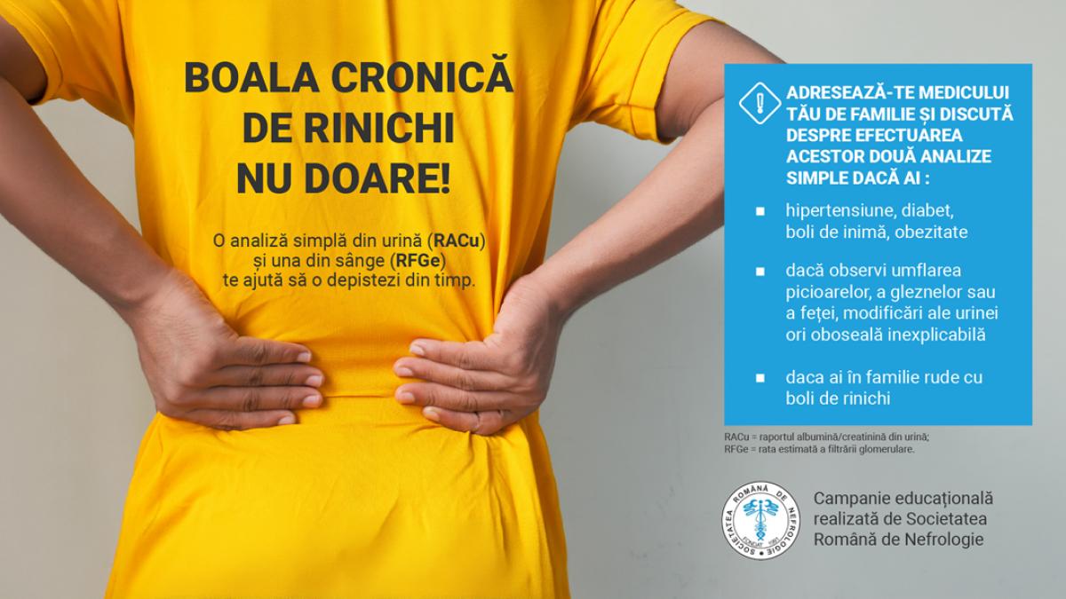 Campanie_Boala cronică de rinichi nu doare