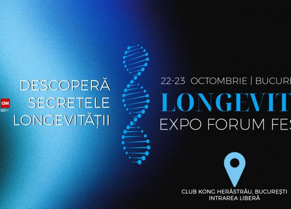 longevity expo forum fest descopera viitorul sanatatii si longevitatii in 22 23 octombrie la club kong din herastrau