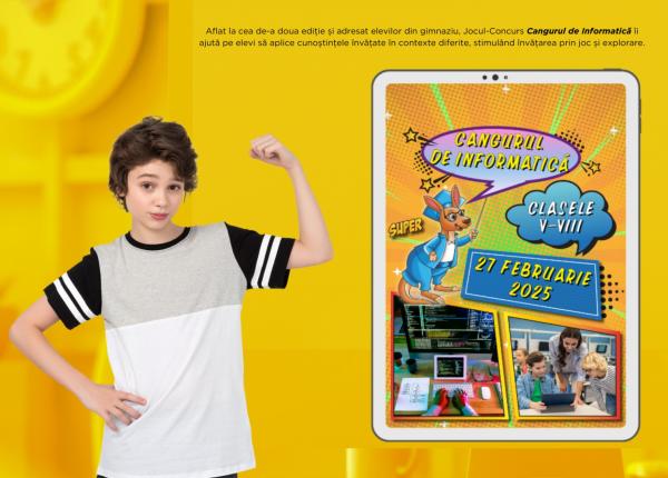 au inceput inscrierile pentru jocul concurs cangurul de informatica