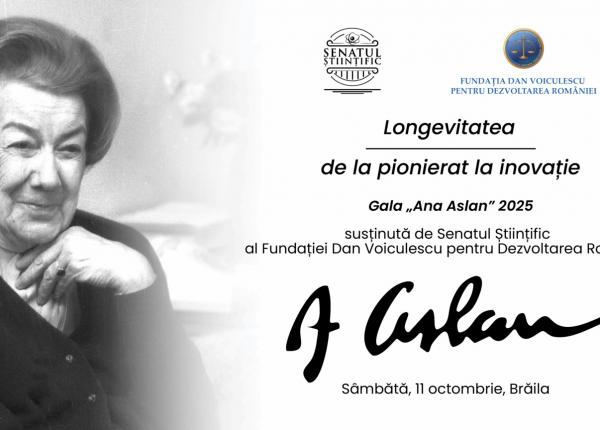 longevitatea un capital economic ignorat senatul stiintific al fundatiei dan voiculescu sustine cercetarea care schimba viitorul la gala ana aslan 2025