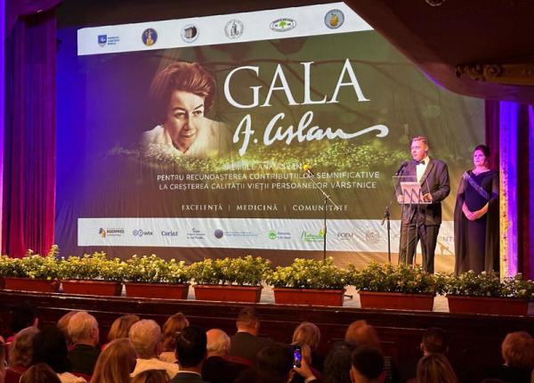 romania care imbatraneste frumos senatul stiintific al fundatiei dan voiculescu premiat la gala ana aslan pentru proiectul harta longevitatii in romania