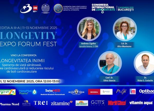 longevity expo forum fest editia a iii a longevitatea inimii