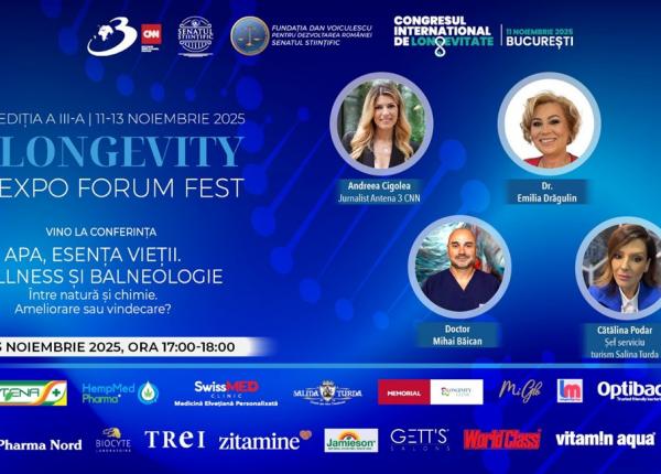 longevity expo forum fest editia a iii a apa esenta vietii wellness si balneologie