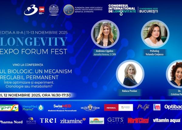 longevity expo forum fest editia a iii a ceasul biologic un mecanism reglabil permanent