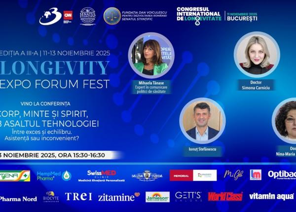 longevity expo forum fest editia a iii a corp minte si spirit sub asaltul tehnologiei