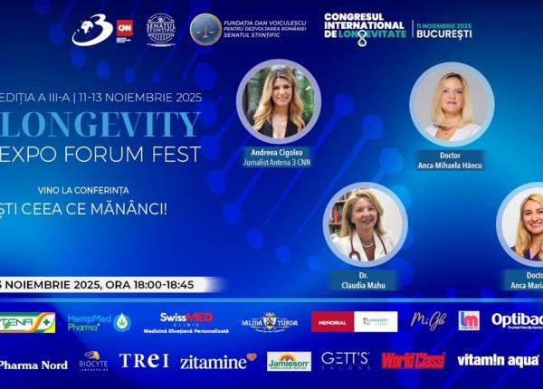 longevity expo forum fest editia a iii a esti ceea ce mananci