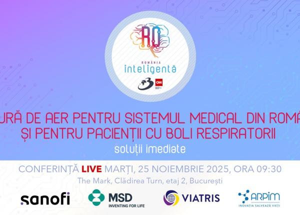 conferinta nationala romania inteligenta o gura de aer pentru sistemul medical din romania si pentru pacientii cu boli respiratorii solutii imediate