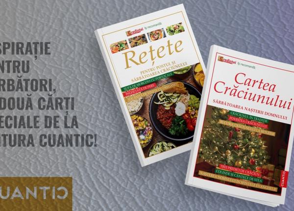 traditii colinde si retete reunite in doua carti speciale de craciun