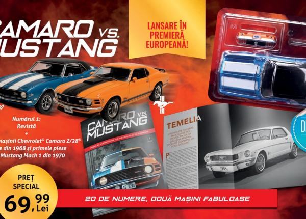 camaro vs mustang o colectie dedicata uneia dintre cele mai mari rivalitati din istoria auto