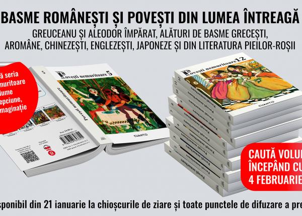 seria povesti nemuritoare continua cu volumul 5 basme romanesti si povesti din lumea intreaga
