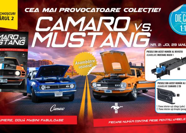 camaro vs mustang numarul 2 continua constructia unei rivalitati auto legendare