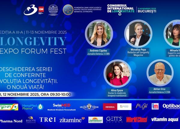 longevity expo forum fest editia a iii a revolutia longevitatii o noua viata