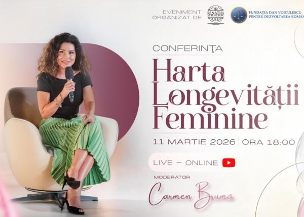 senatul stiintific organizeaza conferinta harta longevitatii feminine si raspunde la intrebarea de ce femeile traiesc mai mult