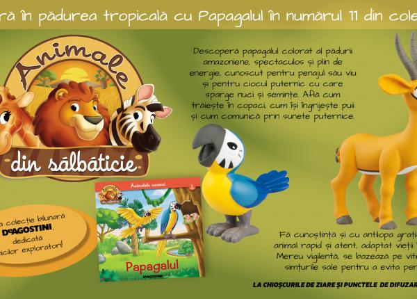 aventura in amazon papagalul si antilopa te asteapta in numarul 11 acum la chioscuri