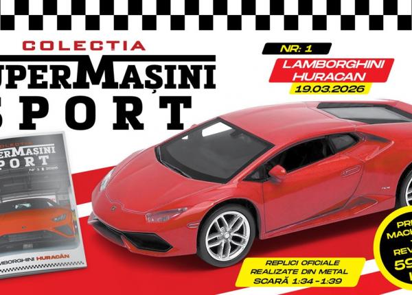 supermasini sport cele mai spectaculoase supermasini din lume acum intr o colectie unica de joi la chioscuri