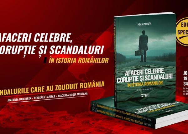 o carte eveniment despre scandalurile care au zguduit romania de la afacerea bancorex la caritas de joi la chioscuri