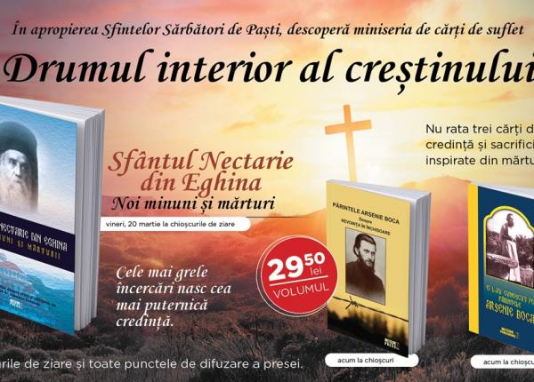 sfantul nectarie din eghina carte pentru suflet si speranta in perioada postului pastelui din 20 martie la chioscuri