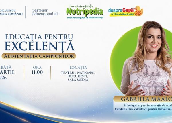cum se alimenteaza campionii fundatia dan voiculescu pentru dezvoltarea romaniei partener educational al nutripedia smart parenting