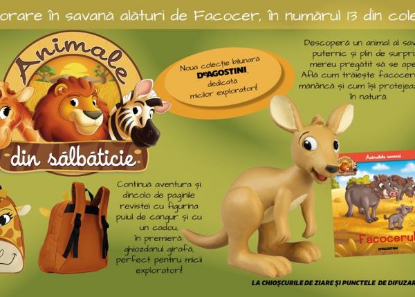 facocerul te asteapta intr o noua aventura numarul 13 din animale din salbaticie cu surprize in premiera de marti la chioscuri