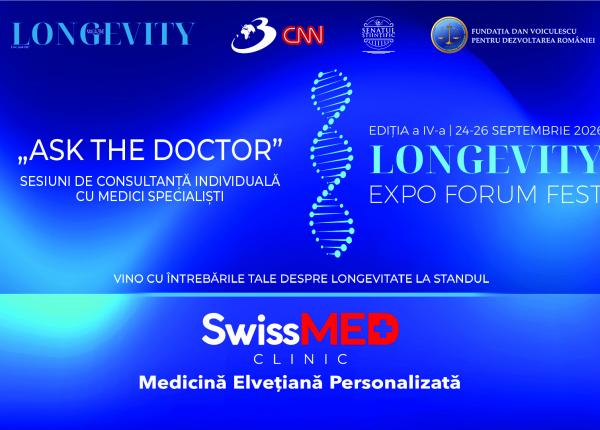 secretele longevitatii la un pas de tine ask the doctor sesiuni 1 1 cu medici specialisti la standul swissmed clinic