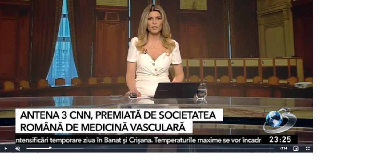 Longevity Magazine, premiată la Congresul Internațional de Medicină Vasculară: recunoaștere pentru educația în sănătate