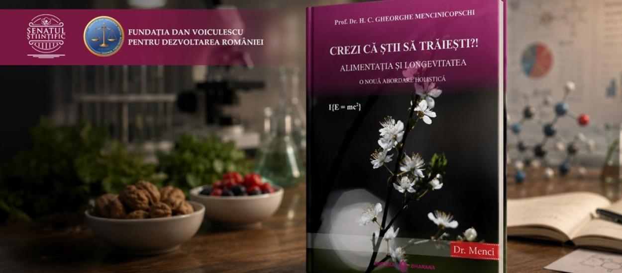 Înainte ca longevitatea să devină trend: moștenirea profesorului Gheorghe Mencinicopschi revine în actualitate