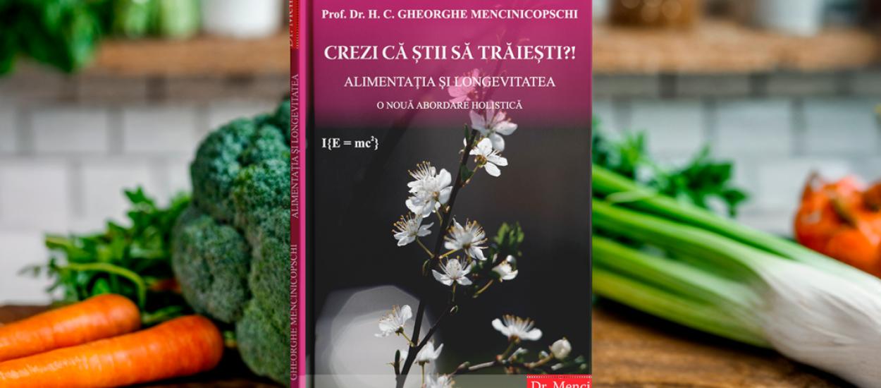 Lecția prof. Mencinicopschi pentru secolul XXI: prevenția bolilor degenerative