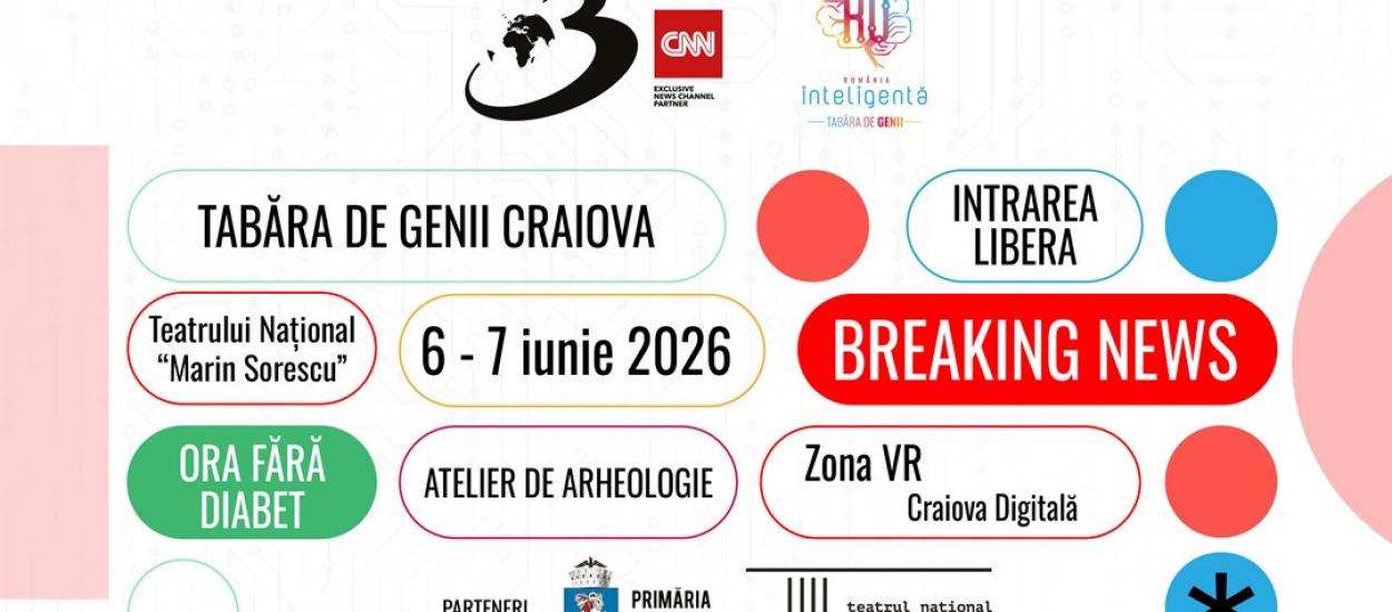 Exploratorii viitorului: De la arheologie la inteligența artificială – un eveniment interactiv pentru toți copiii din Craiova 