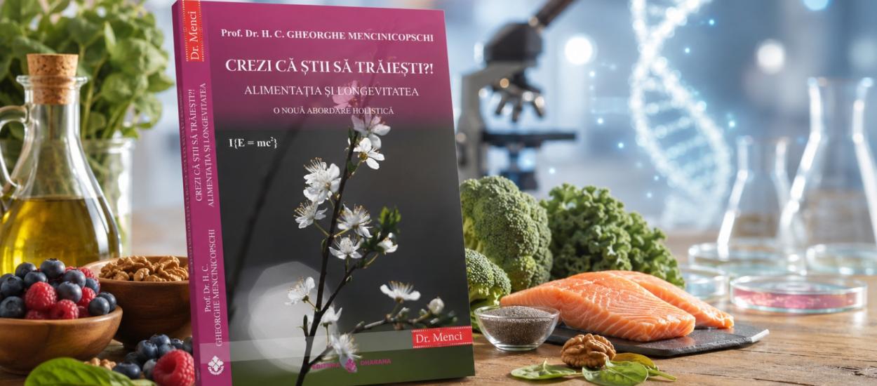 Alimentul nu este doar energie, este informație. Teoria unui cercetător român pe care știința de la Harvard o confirmă astăzi