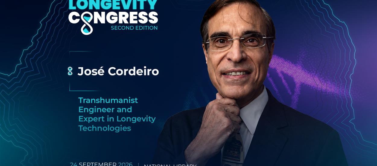 Întinerirea biologică: cât de aproape suntem? José Luis Cordeiro, la Congresul Internațional de Longevitate.